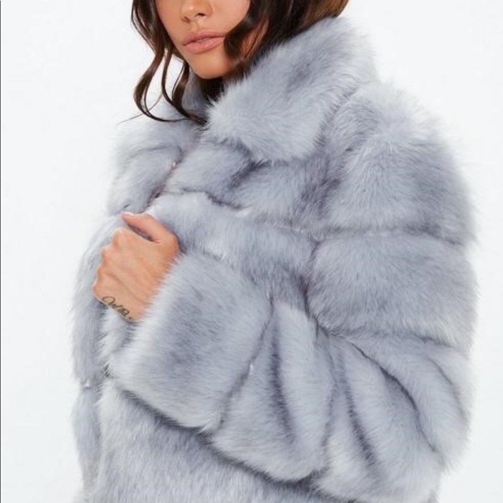 Missguided (SOLD OUT) premium faux fur jacket